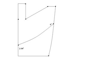Crease along the curve, don't cut.