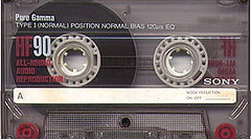 A standard cassette tape can be converted to play at different speeds.