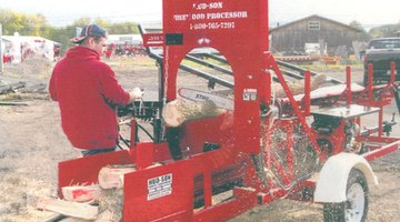 Commercial firewood processor