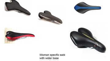 Get a saddle that suits your rear.