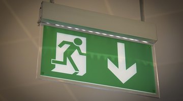 Fire escape routes, including aisles and corridors, must meet a minimum width.