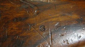This stock needs serious refinishing.