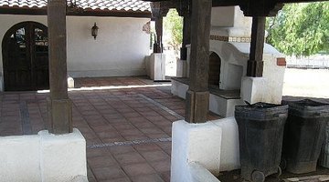 A sturdy patio cover design