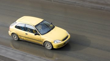 Emissions sensor in car