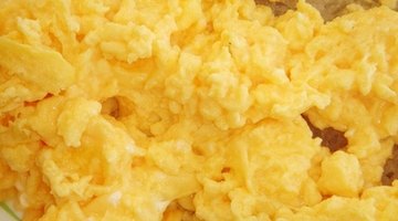 Easy to digest foods such as scrambled eggs are allowed.