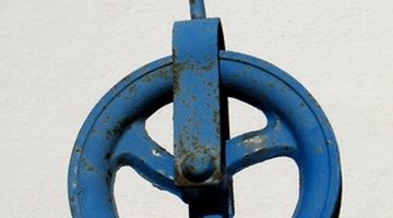 pulley of a boat
