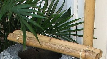 Bamboo fixture.