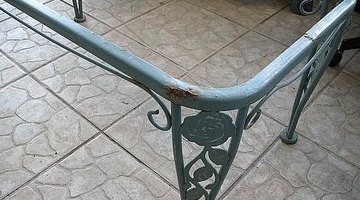 Check for rust.