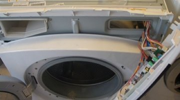 Completely remove control panel from front panel.