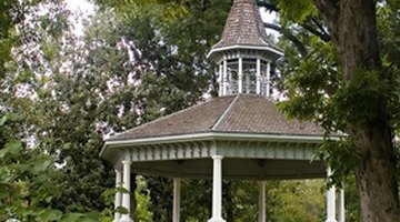 Remember to take one set of measurements per gazebo tier.