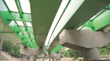 Tube forms are used in a variety of applications, including highway overpasses.