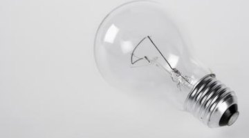 A 65-watt light bulb uses about 541 milliamps, or half an ampere.