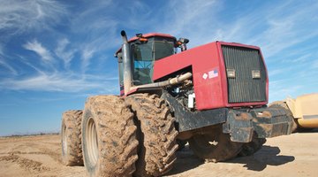 Dual wheel tractor