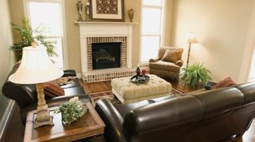 Living Room Decorating Ideas With Leather Furniture | HomeSteady