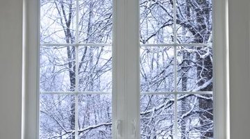 Window blocking winter air