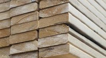Determine your lumber needs before going shopping.
