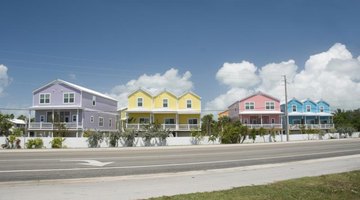 Four colorful homes