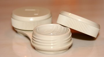 Contacts are stored between uses in a case similar to this.