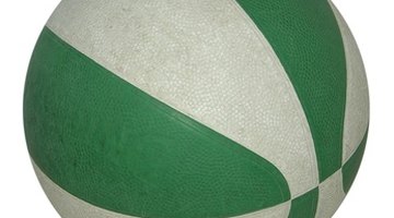 Similar to the sections on this basketball, subdivide styrofoam ball into six equal segments.
