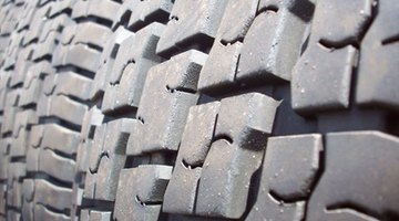 Rubber tyres need to be sliced and sorted before you can melt them.