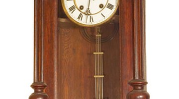 Longcase clocks hold the clock workings and the pendulum.