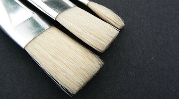A hard-bristled brush helps dissolve the charcoal chunks.