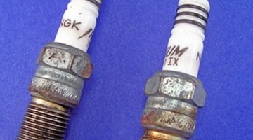 old spark plugs