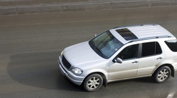 Emissions sensor in car