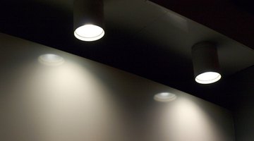 Accent lights are generally sold as an entire fixture and are easy to install.