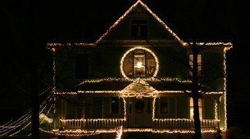Outdoor lights are often bigger and brighter than indoor lights.