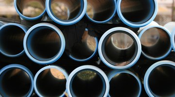 PVC pipe is designed for drains, vents and waste flow.