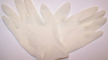 Latex gloves