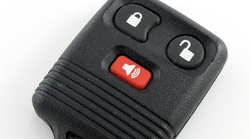 Keychain with remote control