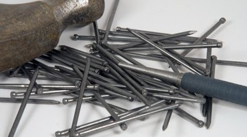 Finishing nails are designed to disappear into the surface of wood.