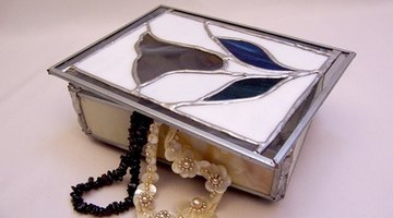 A keepsake box accented with nickel is a possible gift for a 21st anniversary.