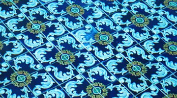 Mexican tiles blend soothing colours and festive, crest-inspired designs.