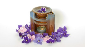 Create a layered scent in a fragrant oil warmer.