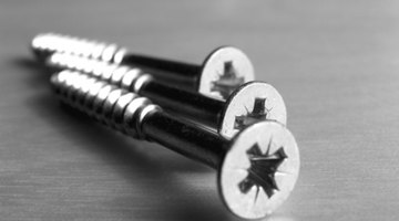 Wood screws can be used to mount the pad.