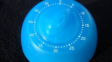 Set kitchen timer for 15 minutes.