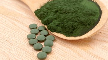 Super food Moringa green powder (Moringaceae)