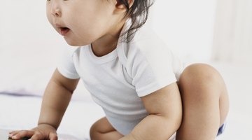 close up portrait of a baby (12-18 months)