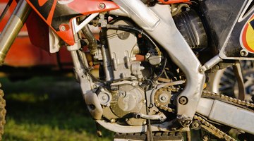 Close up of a car engine
