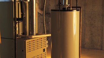 Honeywell controllers regulate gas boiler operations.