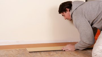Install cork flooring