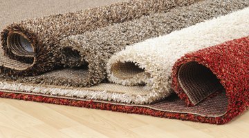 Rolled up rugs can be used to block drafts.