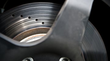 Close-up of an automotive wheel