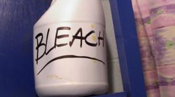 Bleach removes stains and kills germs.
