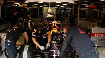Pre-race testing is done by technical teams