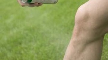 Some people are allergic to insect sprays.