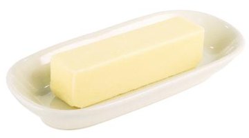 Butter and margarine are widely used in baking, but not recommended for fondant.